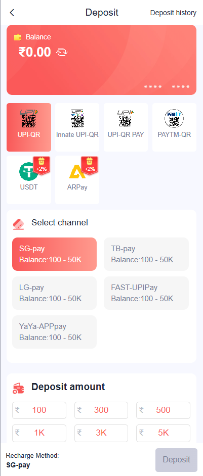 Win Club Fast Deposit