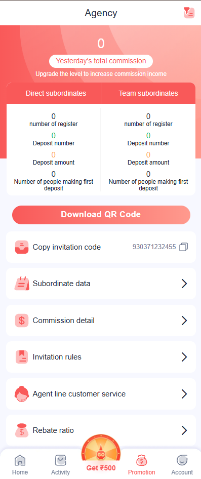 Win Club Refer and Earn